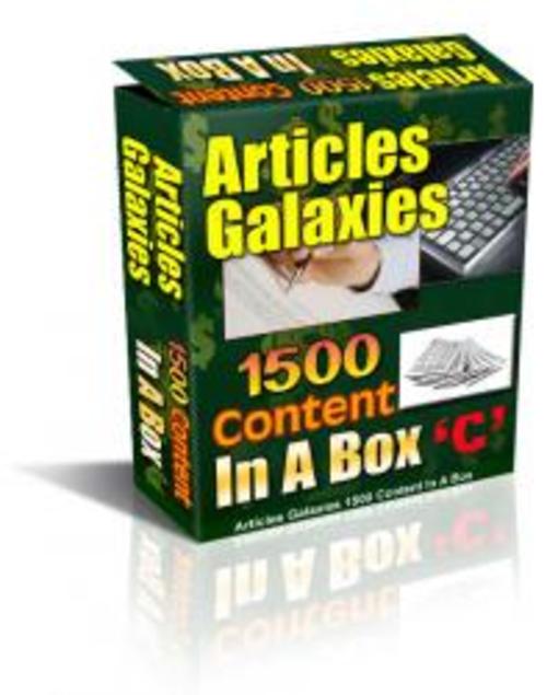 Product picture Massive 1500 Articles Pack on 40+ different categories